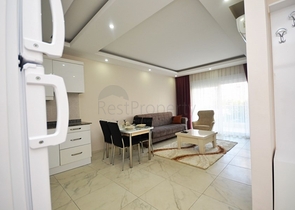 شقة مؤثثة - تصميم 1+1 - في مهموتلار / الانيا 