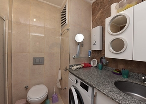 شقة غرفة وصالة مفروشة - بالكون مغلق - ضمن مجمع - في مهموتلار / الانيا 