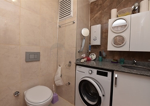 شقة غرفة وصالة مفروشة - بالكون مغلق - ضمن مجمع - في مهموتلار / الانيا 