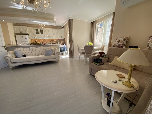 اطلالة مفتوحة - شقة واسعة - 2 غرفة وصالة - مع الاثاث - في مهموتلار / الانيا 