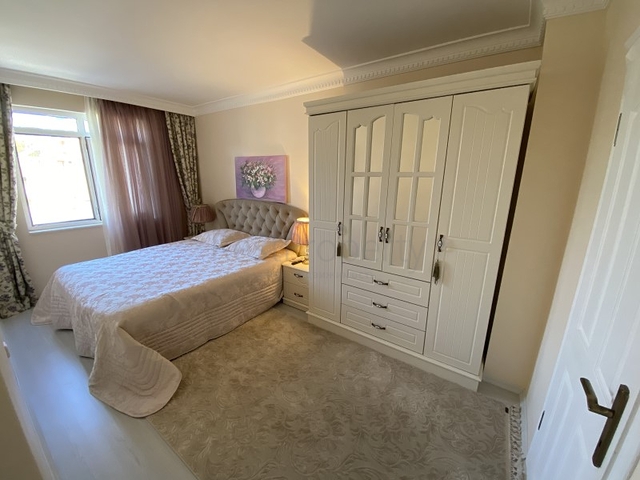 اطلالة مفتوحة - شقة واسعة - 2 غرفة وصالة - مع الاثاث - في مهموتلار / الانيا 