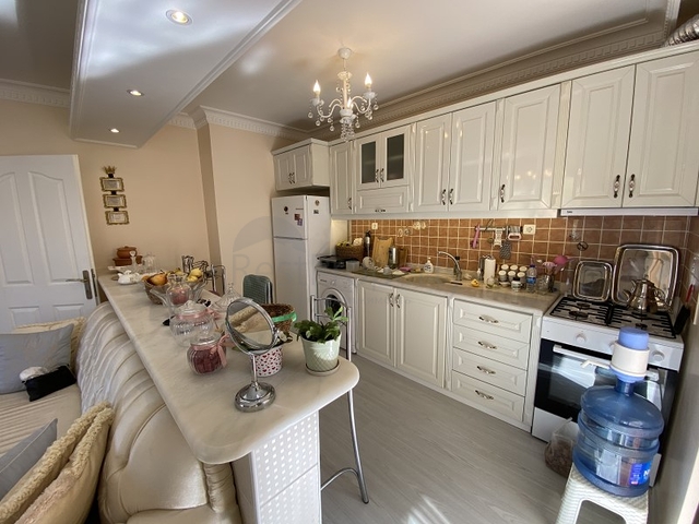 اطلالة مفتوحة - شقة واسعة - 2 غرفة وصالة - مع الاثاث - في مهموتلار / الانيا 