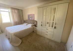 اطلالة مفتوحة - شقة واسعة - 2 غرفة وصالة - مع الاثاث - في مهموتلار / الانيا 