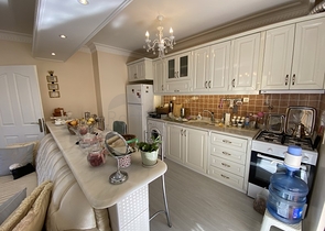 اطلالة مفتوحة - شقة واسعة - 2 غرفة وصالة - مع الاثاث - في مهموتلار / الانيا 