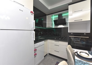 شقة غرفة وصالة -طابق مرتفع - اثاث جديد - في مهموتلار / الانيا 