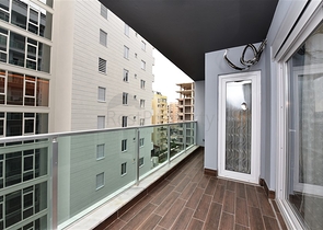 شقة غرفة وصالة -طابق مرتفع - اثاث جديد - في مهموتلار / الانيا 