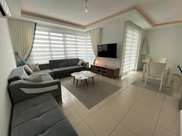 اطلالة بحر - مجمع فاخر - شقة 2 غرفة وصالة -مؤثثة -في توسمور / الانيا  