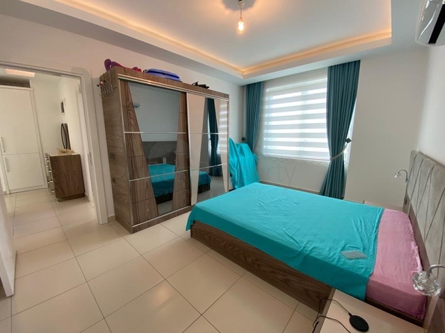 اطلالة بحر - مجمع فاخر - شقة 2 غرفة وصالة -مؤثثة -في توسمور / الانيا  