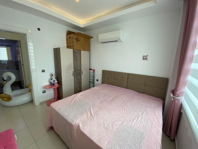 اطلالة بحر - مجمع فاخر - شقة 2 غرفة وصالة -مؤثثة -في توسمور / الانيا  