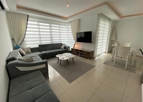 اطلالة بحر - مجمع فاخر - شقة 2 غرفة وصالة -مؤثثة -في توسمور / الانيا  