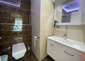 اطلالة بحر - مجمع فاخر - شقة 2 غرفة وصالة -مؤثثة -في توسمور / الانيا  