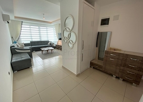 اطلالة بحر - مجمع فاخر - شقة 2 غرفة وصالة -مؤثثة -في توسمور / الانيا  