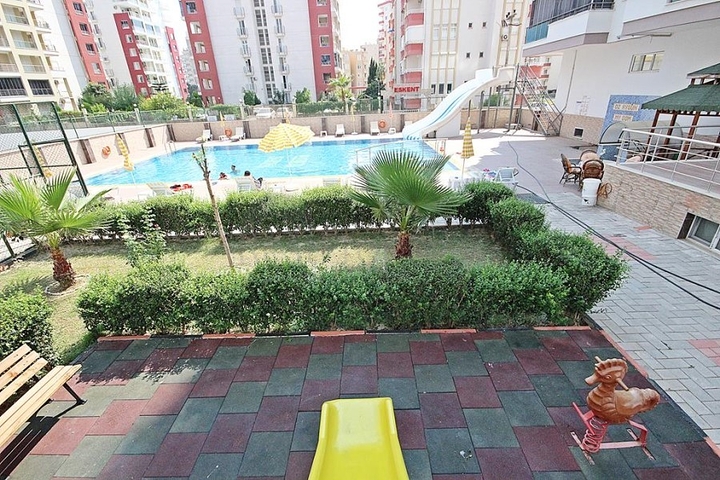 دوبلكس 3 غرف وصالة - ضمن مجمع يضم كافة الخدمات / في مهموتلار / الانيا 