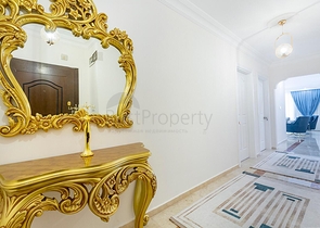 طابق مرتفع - شقة مؤثثة - تصميم 1+2 - في مهوتلار / الانيا 