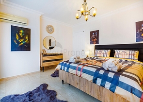 طابق مرتفع - شقة مؤثثة - تصميم 1+2 - في مهوتلار / الانيا 