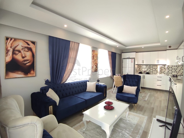 شقة 2 غرفة وصالة -اثاث جديد - موقع مناسب - في مهموتلار / الانيا 