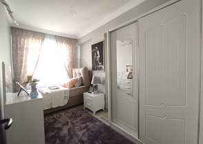 شقة 2 غرفة وصالة -اثاث جديد - موقع مناسب - في مهموتلار / الانيا 