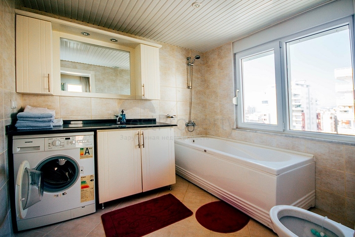 دوبلكس واسعة - 5 غرف نوم وصالة - في مهموتلار / الانيا 