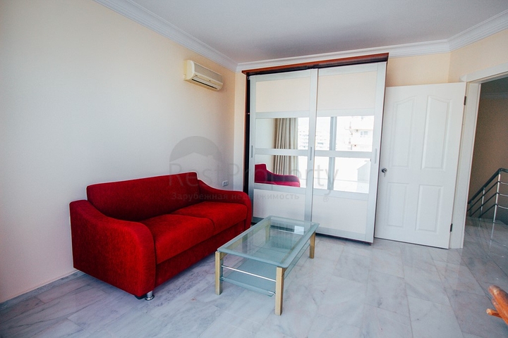 دوبلكس واسعة - 5 غرف نوم وصالة - في مهموتلار / الانيا 