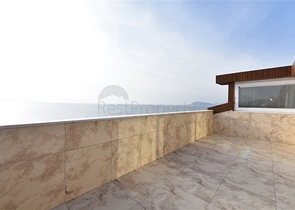 اطلالة مباشرة على البحر - دوبلكس 4 غرف وصالة - في كاستل / الانيا 