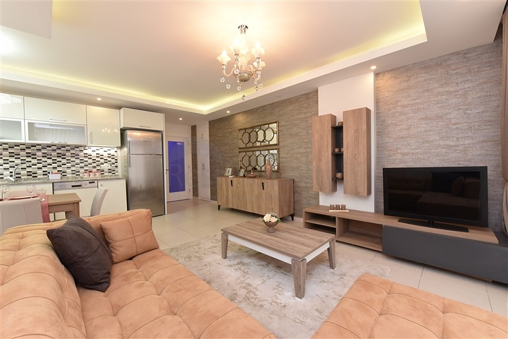 شقة 2 غرفة وصالة - مفروشة -ضمن مجمع فاخر -في افسلار / الانيا 