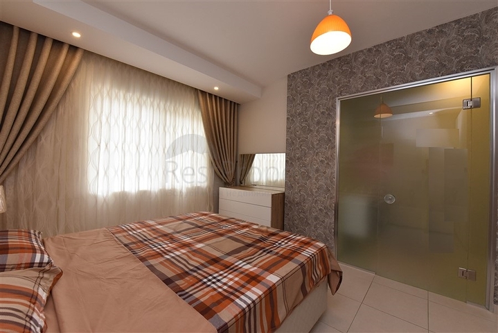 شقة 2 غرفة وصالة - مفروشة -ضمن مجمع فاخر -في افسلار / الانيا 