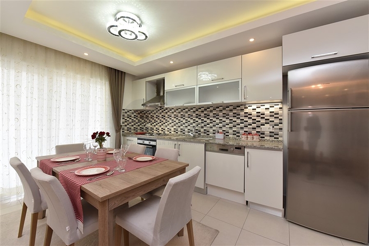 شقة 2 غرفة وصالة - مفروشة -ضمن مجمع فاخر -في افسلار / الانيا 