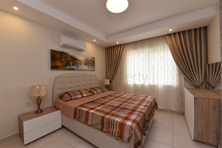 شقة 2 غرفة وصالة - مفروشة -ضمن مجمع فاخر -في افسلار / الانيا 