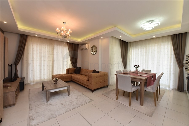 شقة 2 غرفة وصالة - مفروشة -ضمن مجمع فاخر -في افسلار / الانيا 