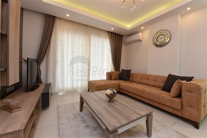 شقة 2 غرفة وصالة - مفروشة -ضمن مجمع فاخر -في افسلار / الانيا 