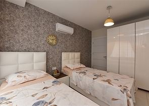 شقة 2 غرفة وصالة - مفروشة -ضمن مجمع فاخر -في افسلار / الانيا 