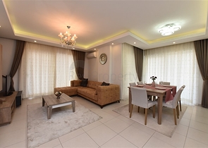 شقة 2 غرفة وصالة - مفروشة -ضمن مجمع فاخر -في افسلار / الانيا 