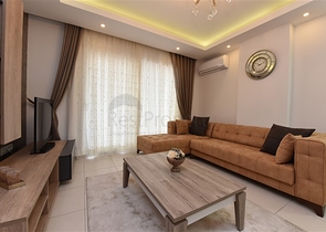 شقة 2 غرفة وصالة - مفروشة -ضمن مجمع فاخر -في افسلار / الانيا 