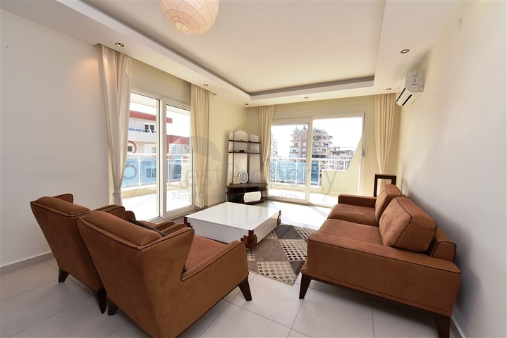 شقة انيقة - تصميم 1+2 - مع الاثاث - في مهموتلار / الانيا 