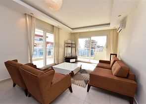 شقة انيقة - تصميم 1+2 - مع الاثاث - في مهموتلار / الانيا 