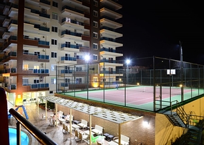 شقة غرفة وصالة - مؤثثة - ضمن مجمع يضم كافة الخدمات - في مهموتلار / الانيا 