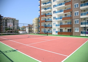 شقة غرفة وصالة - مؤثثة - ضمن مجمع يضم كافة الخدمات - في مهموتلار / الانيا 