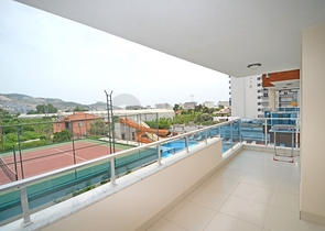 شقة غرفة وصالة - مؤثثة - ضمن مجمع يضم كافة الخدمات - في مهموتلار / الانيا 