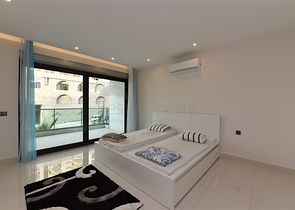 دوبلكس ارضية - 3 غرف وصالة - مفروشة -ضمن مجمع حديث - في كارجي جاك / الانيا 