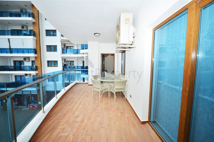 مجمع فاخر يضم شاطئ خاص  - شقة 2 غرفة وصالة - مؤثثة -في مهموتلار / الانيا 