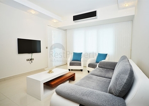 مجمع فاخر يضم شاطئ خاص  - شقة 2 غرفة وصالة - مؤثثة -في مهموتلار / الانيا 