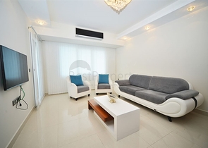 مجمع فاخر يضم شاطئ خاص  - شقة 2 غرفة وصالة - مؤثثة -في مهموتلار / الانيا 