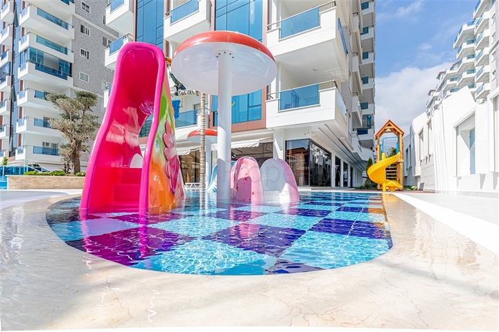 مجمع حديث فاخر - شقة 2 غرفة وصالة -واسعة - في مهموتلار / الانيا 