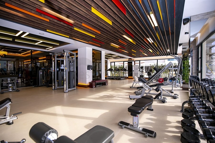 مجمع حديث فاخر - شقة 2 غرفة وصالة -واسعة - في مهموتلار / الانيا 