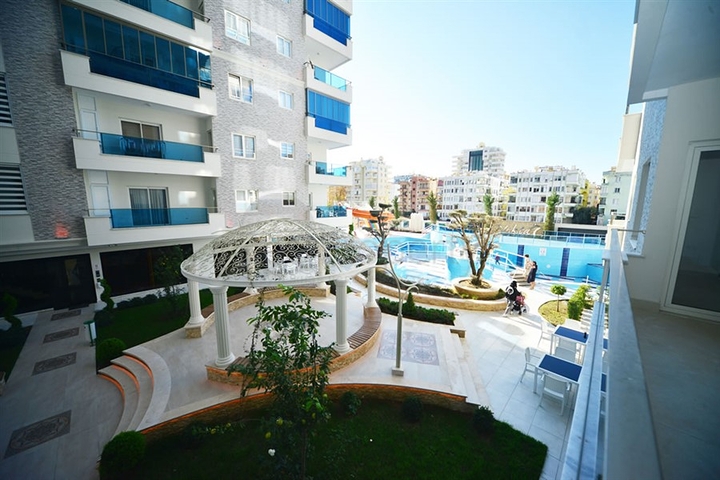 مجمع حديث فاخر - شقة 2 غرفة وصالة -واسعة - في مهموتلار / الانيا 