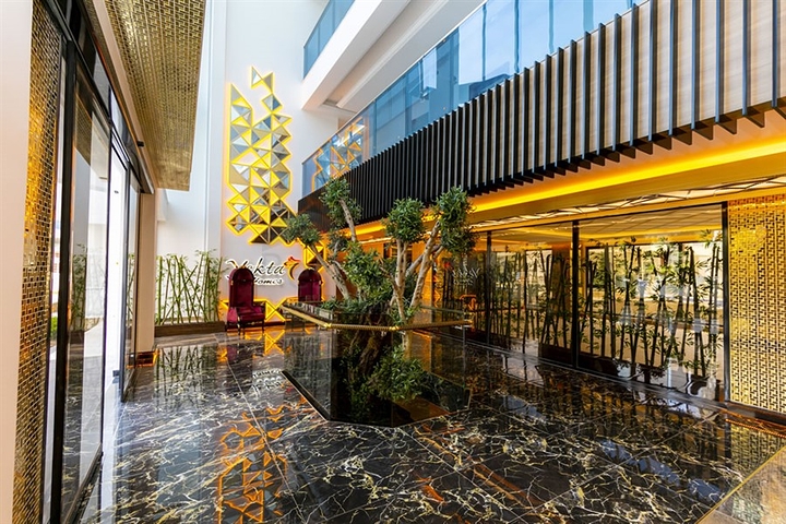 مجمع حديث فاخر - شقة 2 غرفة وصالة -واسعة - في مهموتلار / الانيا 