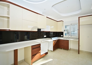 مجمع حديث فاخر - شقة 2 غرفة وصالة -واسعة - في مهموتلار / الانيا 