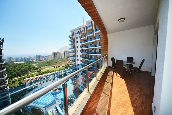 مجمع فاخر - خدمات 5 نجوم - شقة عائلية 3 غرف وصالة - في مهموتلار / الانيا 