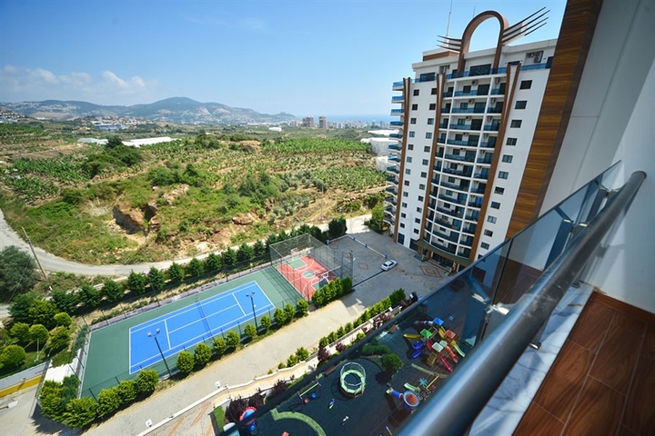 مجمع فاخر - خدمات 5 نجوم - شقة عائلية 3 غرف وصالة - في مهموتلار / الانيا 