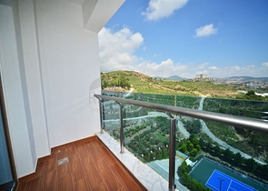 مجمع فاخر - خدمات 5 نجوم - شقة عائلية 3 غرف وصالة - في مهموتلار / الانيا 